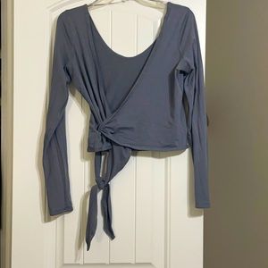 lululemon ballet wrap top